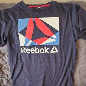 5 For $15 Reebok Navy and Red Graphic Tee